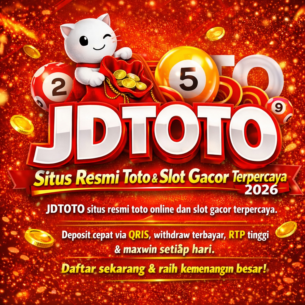 JDTOTO: Situs Resmi Toto & Slot Gacor Terpercaya 2026 image 1